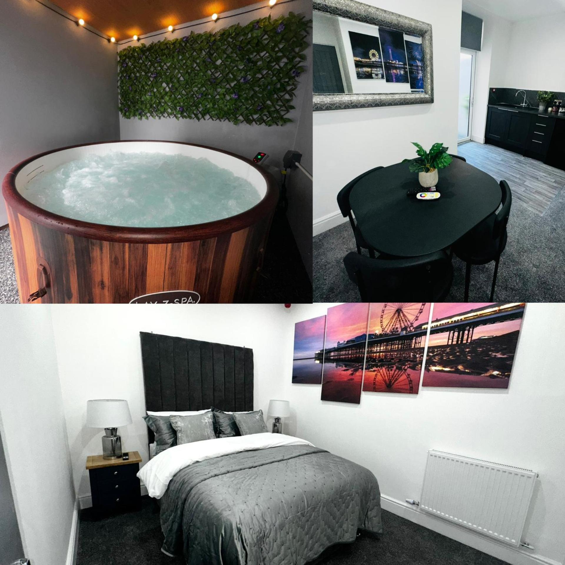 New Osborne Luxury Hottub And Jacuzzi Suites Blackpool Quarto foto